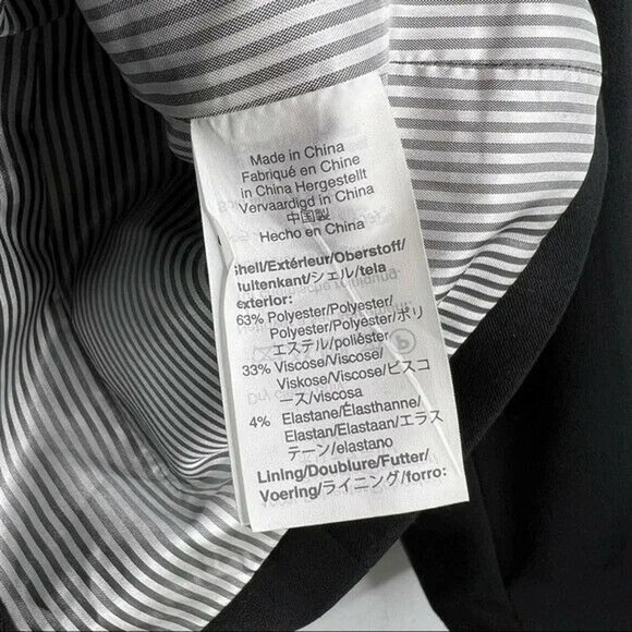 NWOT J Crew Schoolboy Jacket Blazer Black Two Button Notch Lapel Classic… - Picture 5 of 7